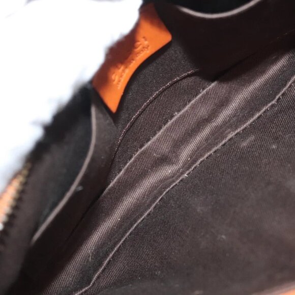 GUCCI GG Canvas Chain Accessory Pouch Orange - Picture 14 of 15